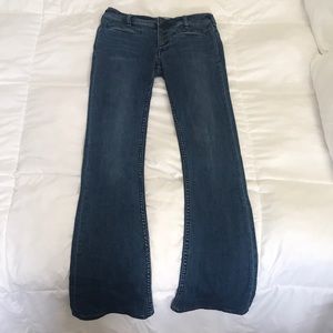 Free People Button Up Jeans